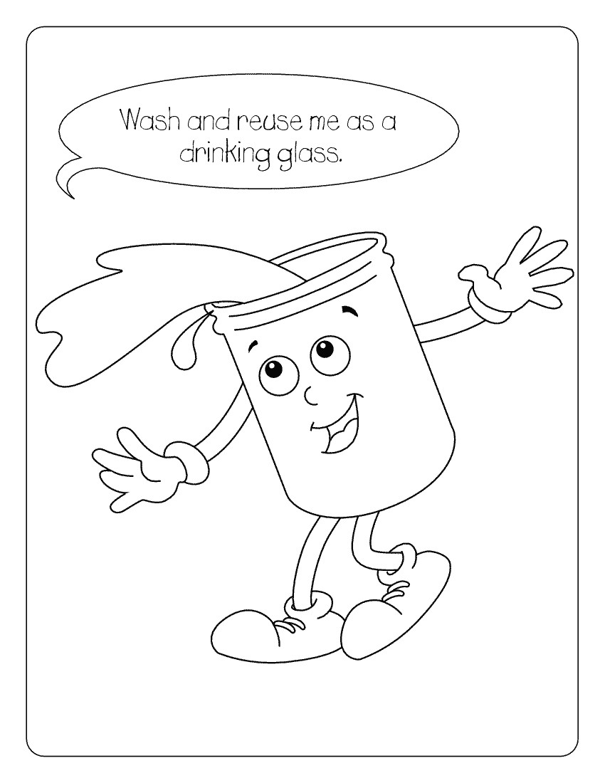 850x1100 Download Water Coloring Pages To And Print