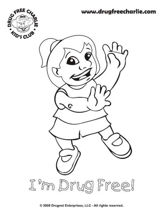704x903 Drug Free Coloring Pages Drug Free Week Drug Free