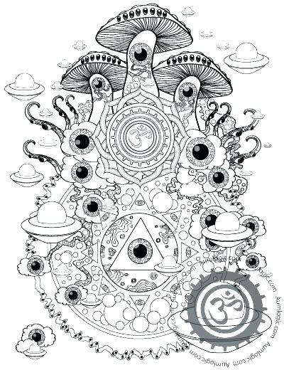 400x520 Trippy Coloring Pages For Adults Drug Coloring Pages Page Image 2