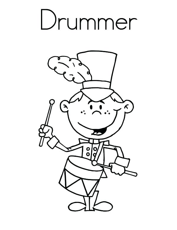 600x776 Drum Coloring Pages Coloring Page Drum Drum Set Coloring Pictures