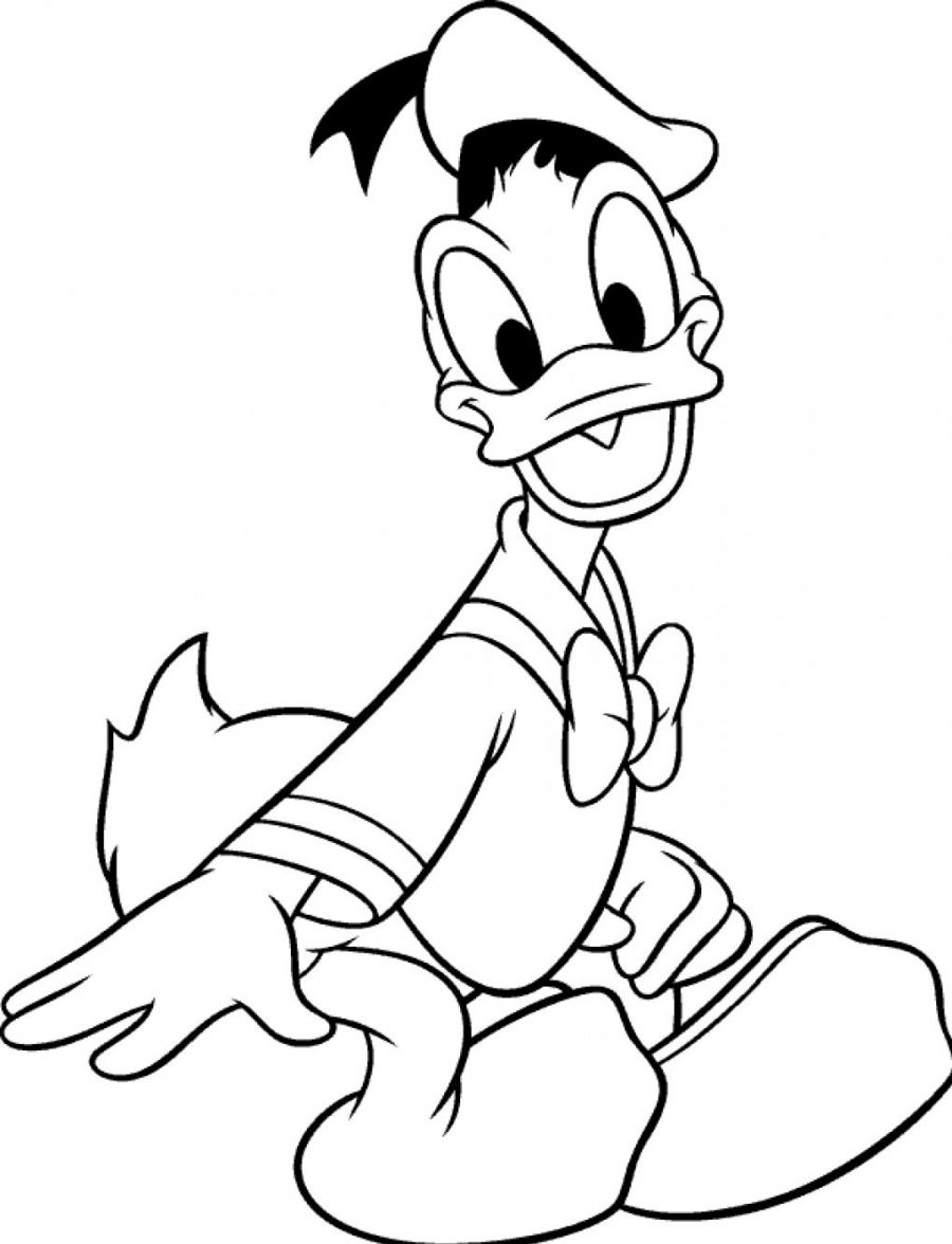Duck Coloring Pages