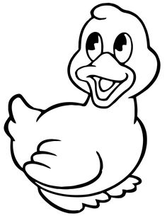236x305 Duck Coloring Book 1