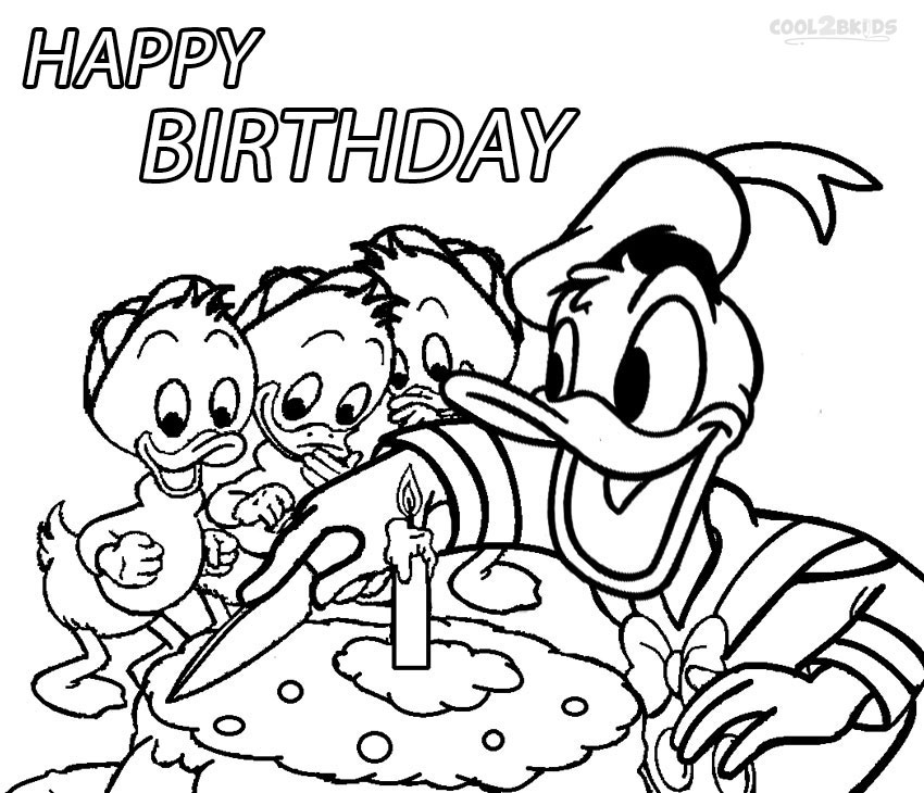 850x730 Printable Donald Duck Coloring Pages For Kids Cool2bkids