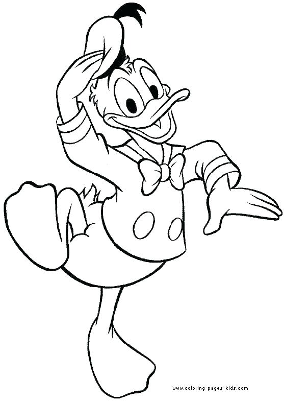 557x785 Donald Duck Coloring Pages Duck Gift Coloring Page Donald Duck