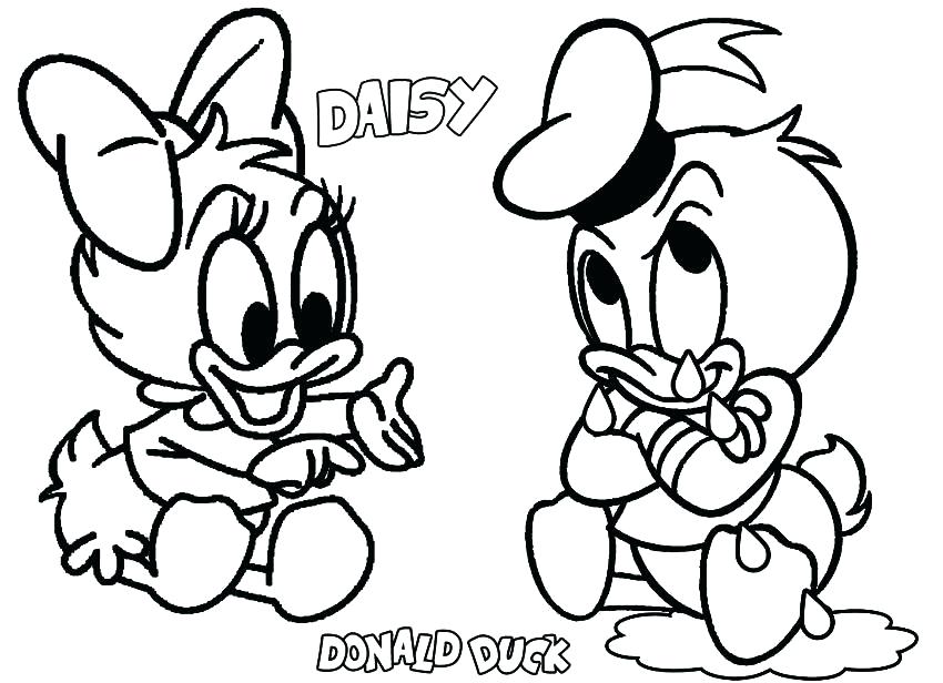 850x616 Duck Coloring Pages To Print Duck Coloring Pages Printable Duck