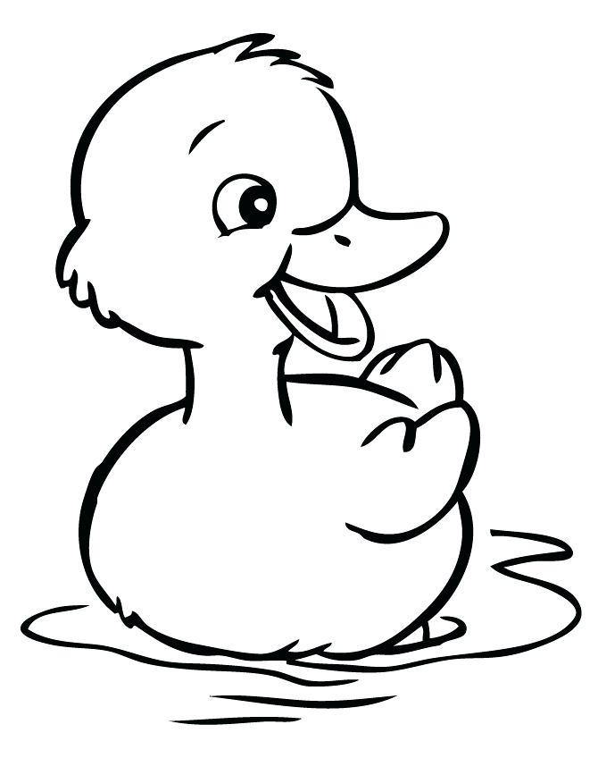 670x867 Coloring Picture Of Duck Coloring Picture Of Duck Holidayvillasco