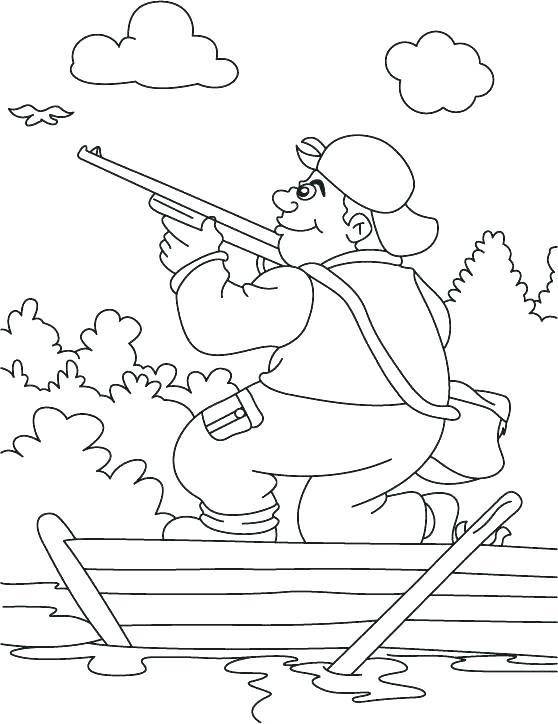558x724 Bear Hunt Coloring Pages