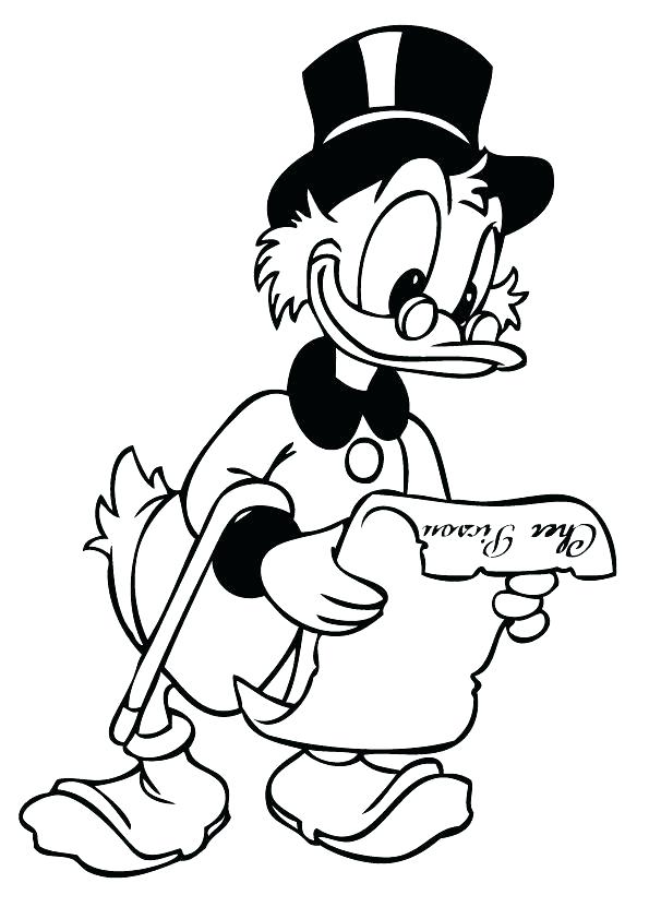 595x842 Ducktales Coloring Pages Coloring Pages Coloring Pages Scrooge