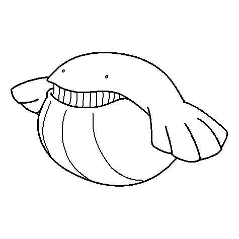 475x475 320 Wailmer Coloring Page By Nikki M Garrett