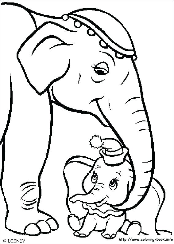 567x794 Et Coloring Pages Dumbo Catty With Baby Dumbo Coloring Pages