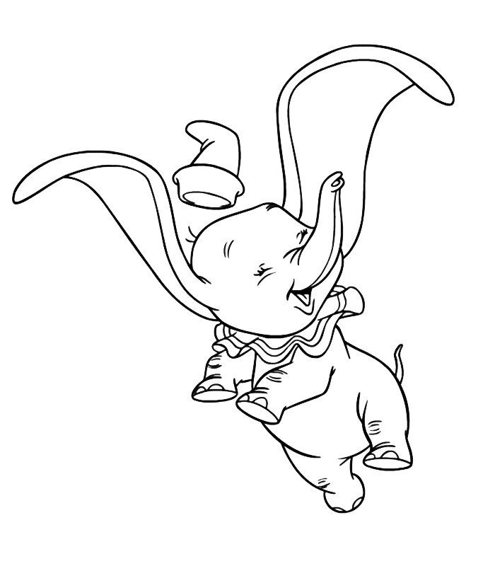 700x800 Guarda Tutti I Disegni Di Dumbo Da Colorare Www.bambinievacanze