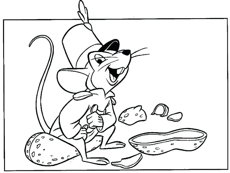 736x555 Dumbo Coloring Pages