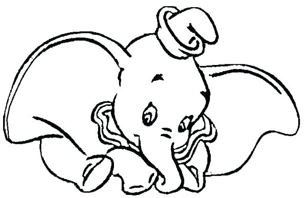 600x387 Dumbo Coloring Page Dumbo Pictures To Color Dumbo The Elephant