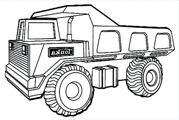 600x402 Garbage Truck Coloring Page Dump Truck Coloring Page Dump Truck
