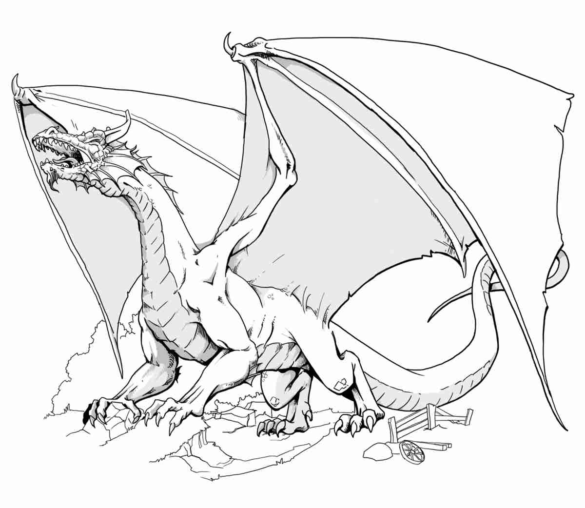 1200x1042 Dragon Dungeons Dragons Wikipedia Unbelievable Lightning Coloring