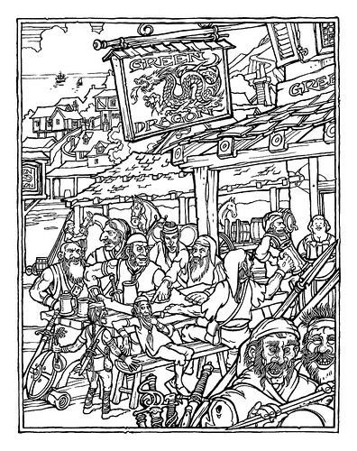 396x500 Dungeons And Dragons Coloring Book Iver Photoset Greg Irons