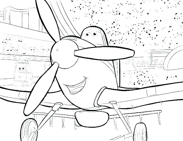 600x464 Dusty Coloring Pages Airplane Coloring Pages Coloring Pages