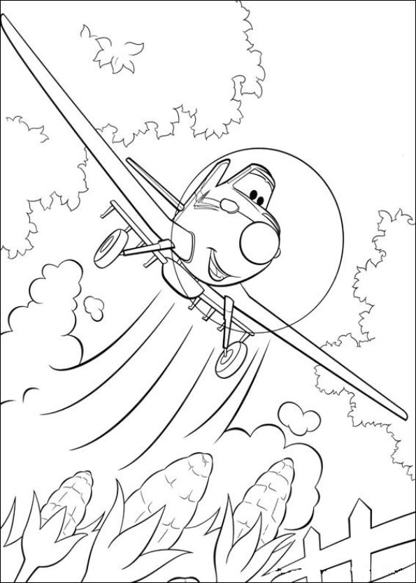 595x834 Kids N 33 Coloring Pages Of Planes