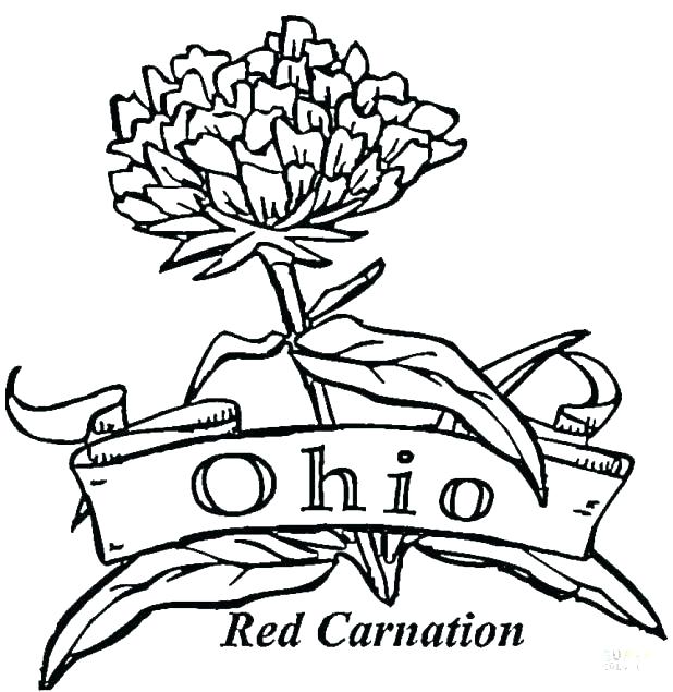 618x635 Pennsylvania Coloring Pages State Flag Coloring Page State