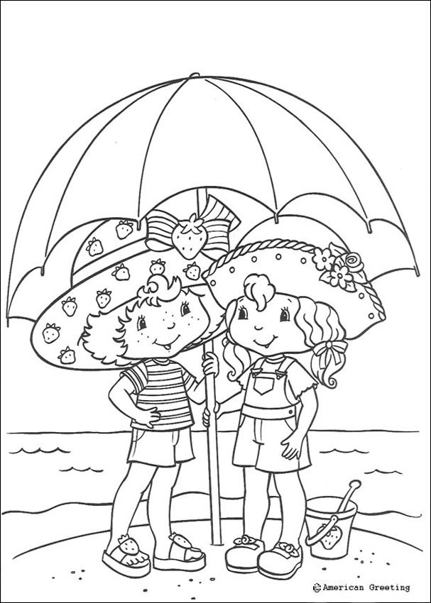 607x850 Strawberry Shortcake New Dvd Coloring Pages