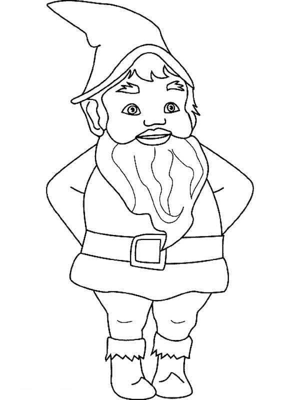 600x800 Drawn Dwarf Gnome