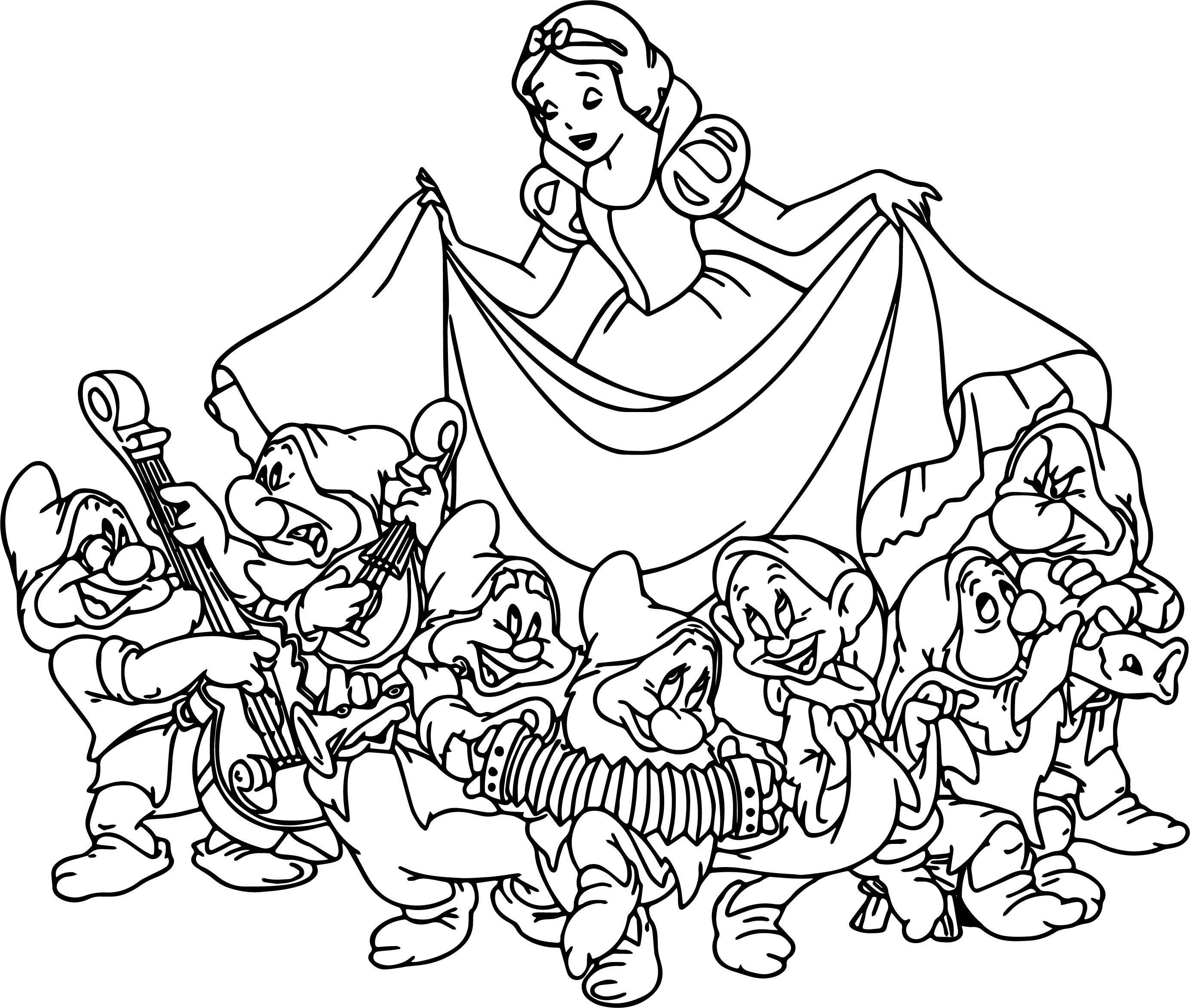 2768x2346 Dwarf Coloring Pages Snow White And The Seven Dwarfs For Kids