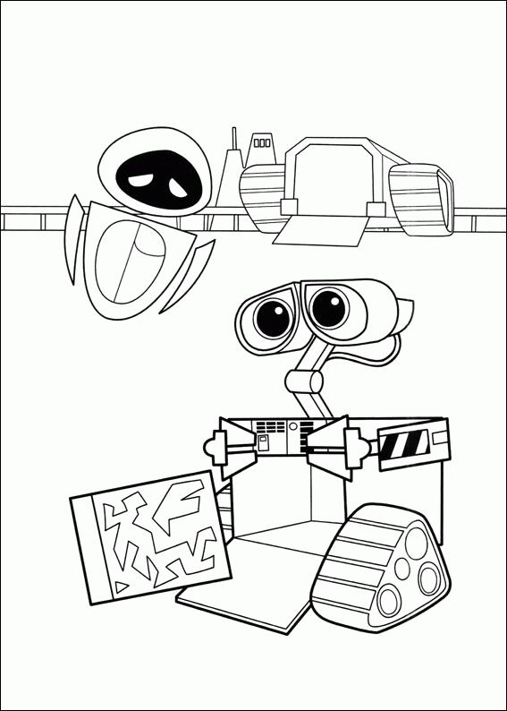 567x794 56 Best Disney Wall E Coloring Pages Disney Images