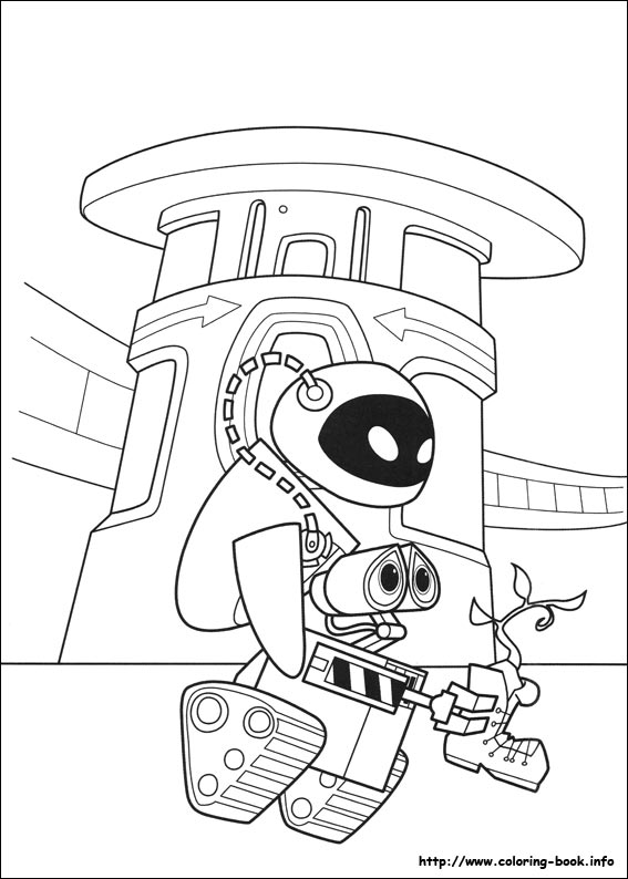 567x794 Wall E Coloring Pages On Coloring
