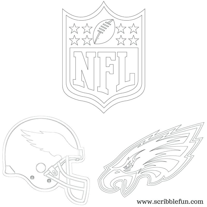800x800 Philadelphia Eagles Coloring Pages Printable Eagles Coloring Page