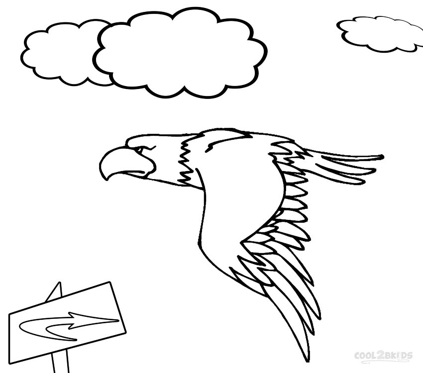850x750 Printable Bald Eagle Coloring Pages For Kids Cool2bkids
