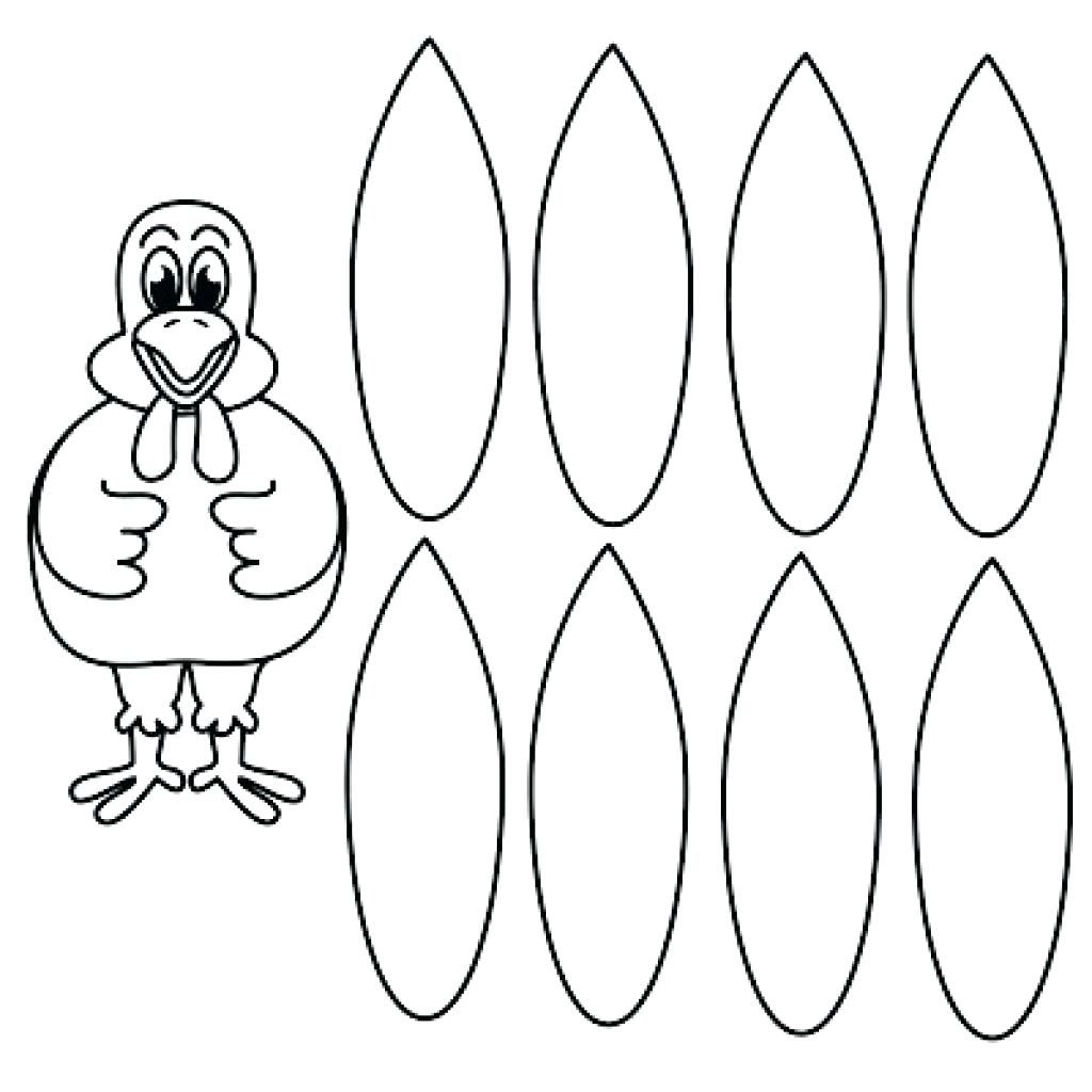 1024x1024 Coloring Page ~ Feather Coloring Page Turkey Without Feathers Twit