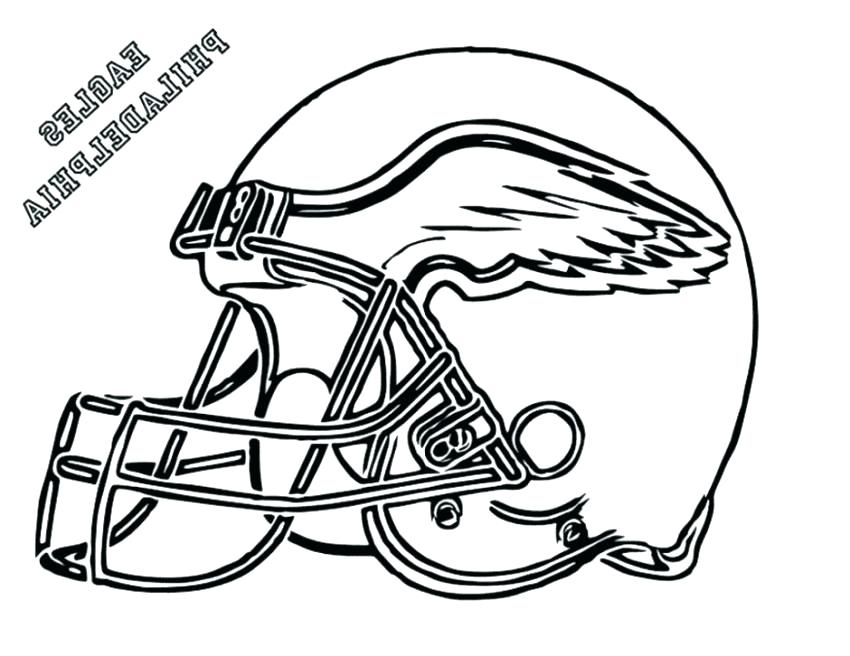 850x656 Eagles Football Coloring Pages Football Coloring Page Coloring