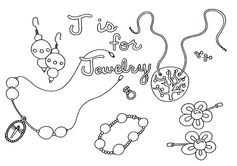 476x333 Jewelry Coloring Pages Explore Wedding Coloring Pages Color