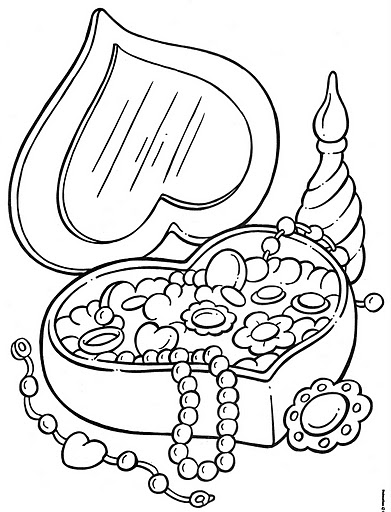391x512 Rings Coloring Page