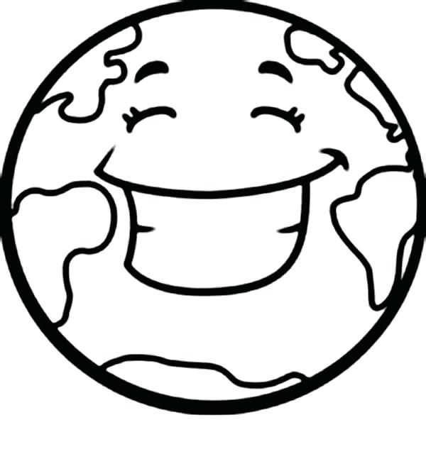 Earth Coloring Pages