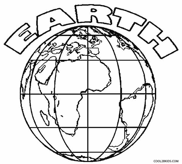 620x559 Printable Earth Coloring Pages For Kids Cool2bkids
