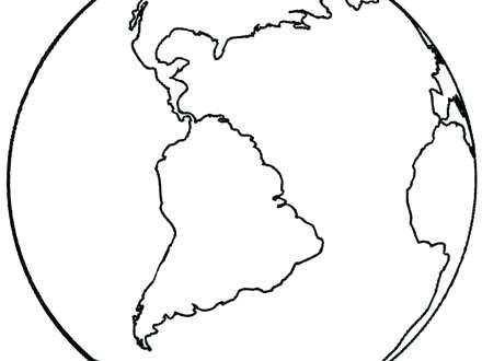 440x330 Printable Earth Coloring Pages Free Printable Earth Day Coloring