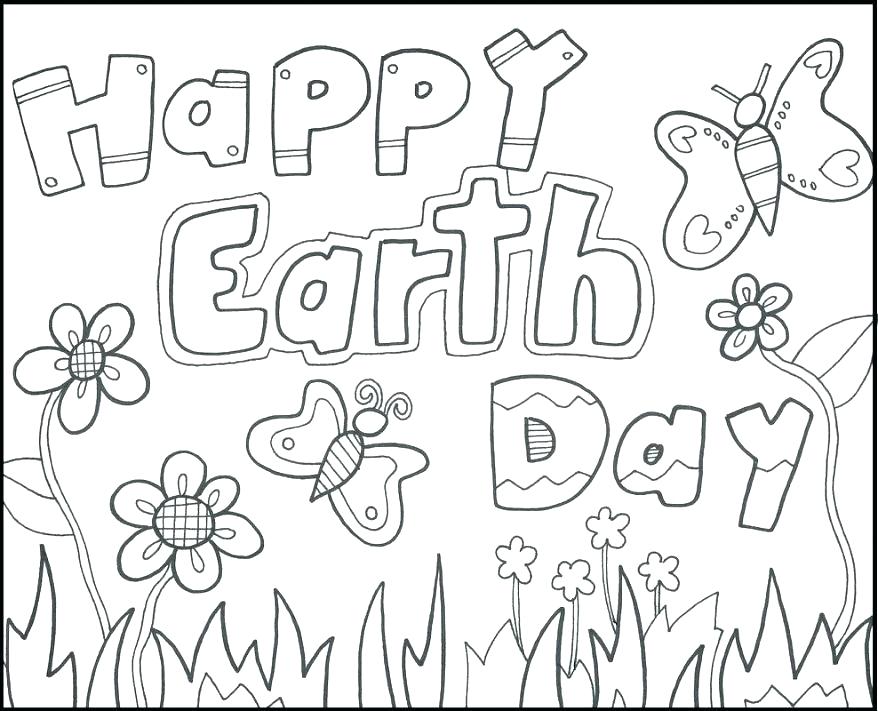 878x711 Free Earth Day Coloring Pages 3