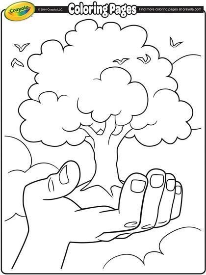 420x560 Let Your Creativity Grow With This Earth Day Coloring Page.