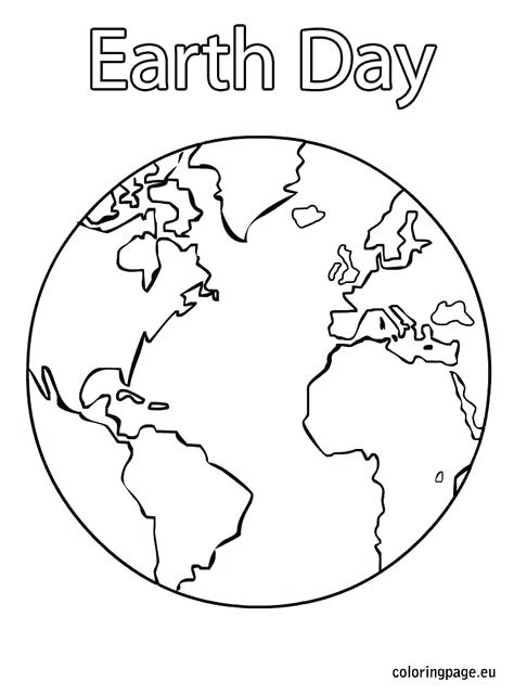474x640 Earth Coloring Page Large Earth Coloring Page Great For Earth Day