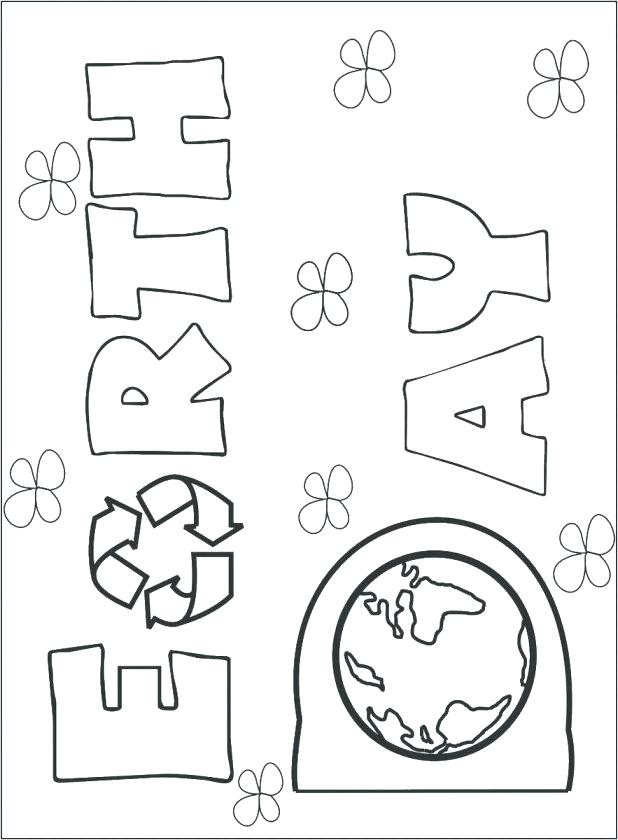 618x840 Printable Earth Day Coloring Sheets Earth Day Coloring Pages
