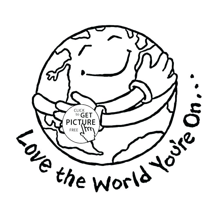 736x733 Coloring Page Earthworm Printable Earth Pages Day Book Planet Pa