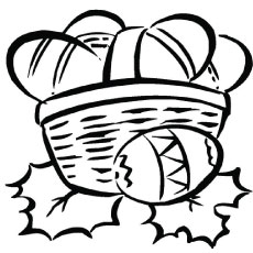 230x230 Top 10 Free Printable Easter Basket Coloring Pages Online