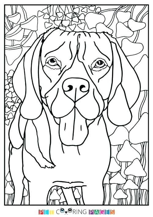 500x711 Beagle Coloring Pages Coloring Pages With Dogs Coloring Pages Dogs