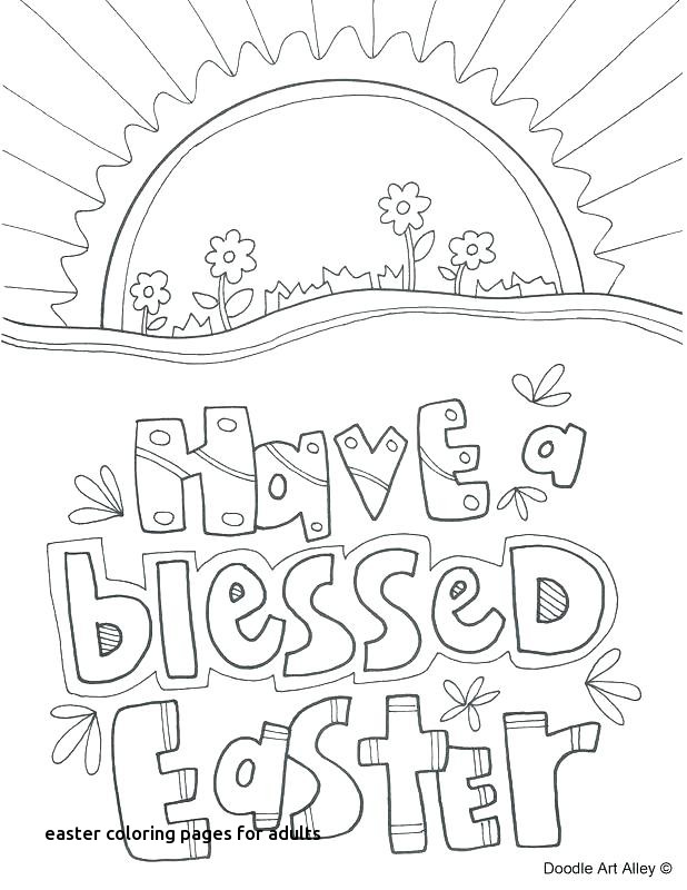 618x800 Easter Coloring Pages For Adults