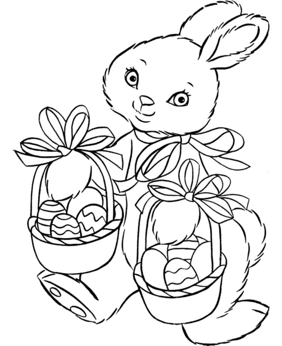 980x1200 Easter Bunny Coloring Pages 360coloringpages