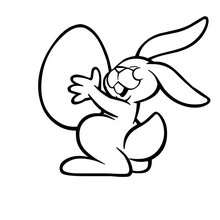 220x220 Easter Bunny Coloring Pages