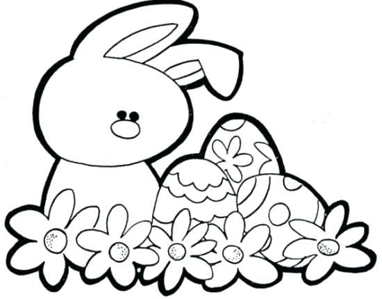 550x430 Easter Bunnies To Color Picture Of Bunny To Color Bunny Coloring