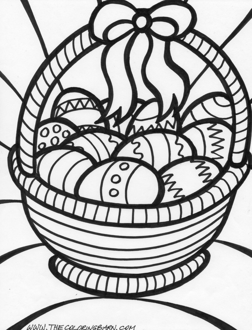 1000x1308 Vibrant Ideas Coloring Pages Easter Bunny Eggs Printable Religious