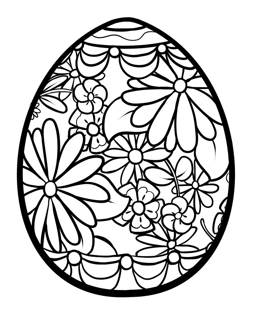 826x1023 Easter Coloring Pages 360coloringpages